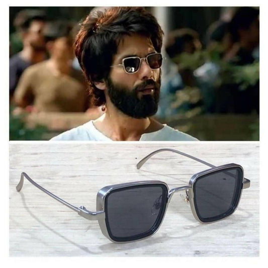 Kabir Singh Original Metal Design 2022 Sunglasses Men Brand Designer Sun Glasses Kabir Singh Square Sunglass - ValueBox