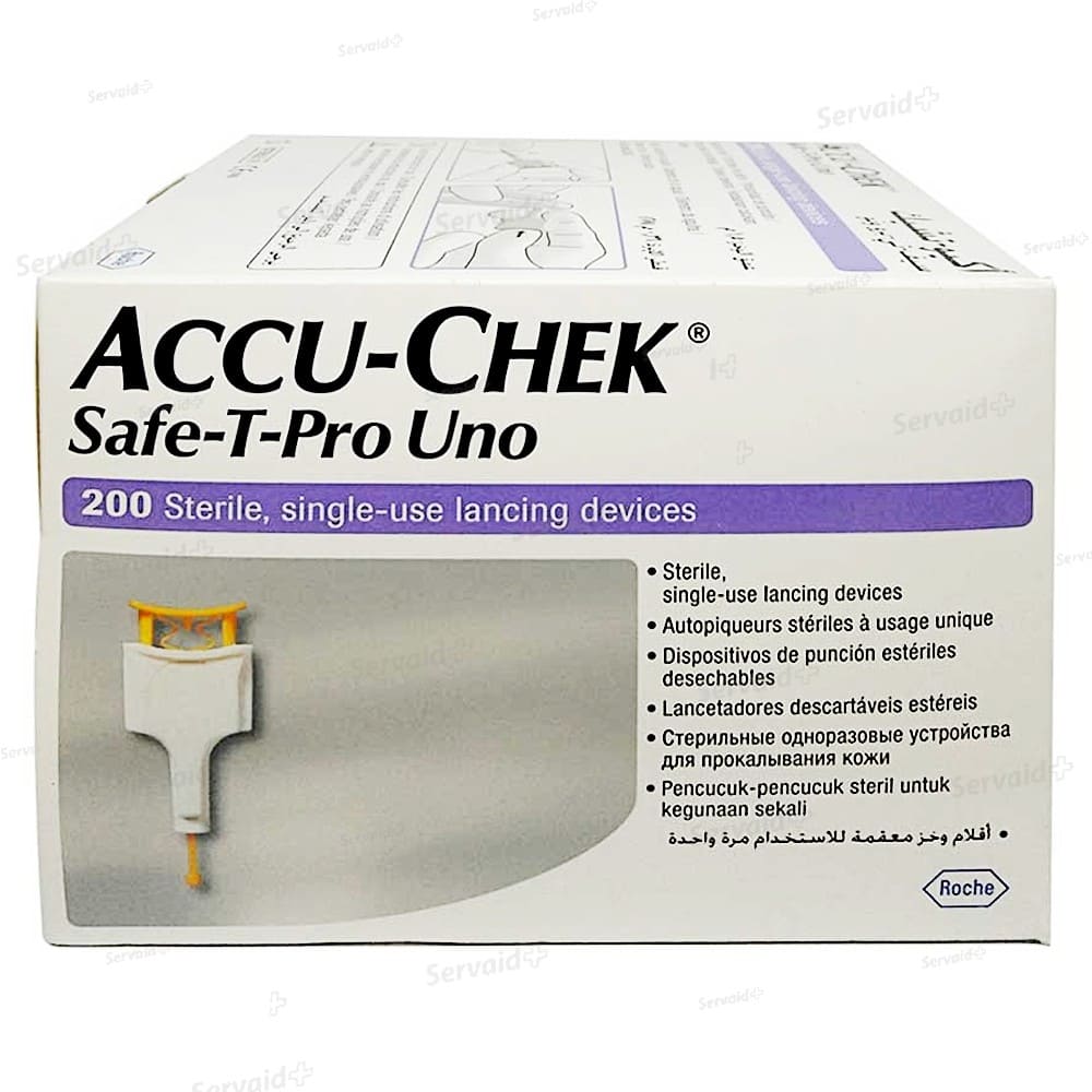Accu-Chek Safe-T Single Use Lancets 1x200 (L)