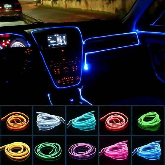 Car Dashboard EL Wire Multi Color - ValueBox