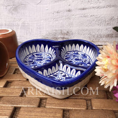 Serina Blue Dry Fruit Serving Dish