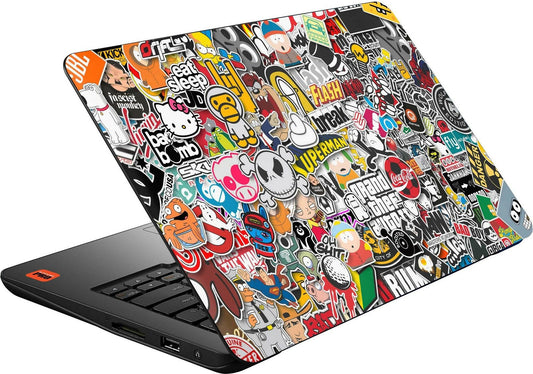 Universal Sticker Doodle Laptop Back Skin Vinyl - ValueBox