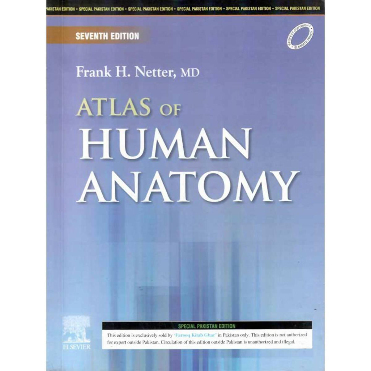 Frank H. Netter At las of Human Anatomy 7th Edition (PAKISTAN EDITION) - ValueBox