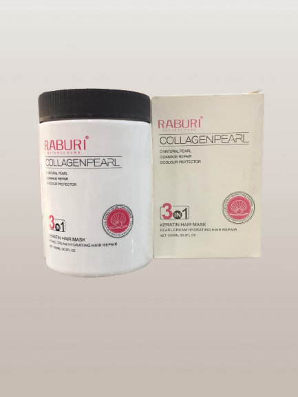 Collagen Pearl Raburi 3 in 1 kertan hair mask 500ml