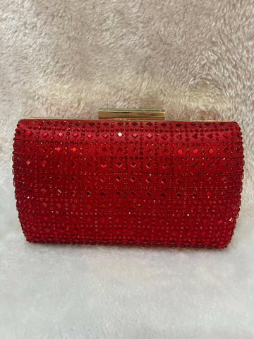 Fancy red clutch - ValueBox