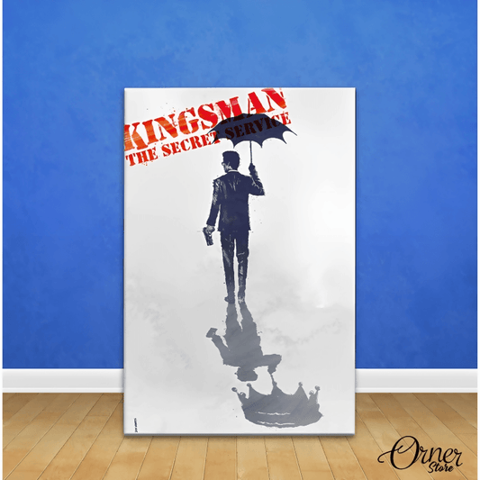 A Kingsman With Umbrella | Movies Poster Wall Art - ValueBox