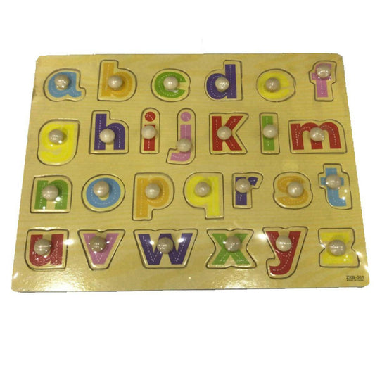 ABC Small Alphabets Line Puzzle - Wooden - ValueBox