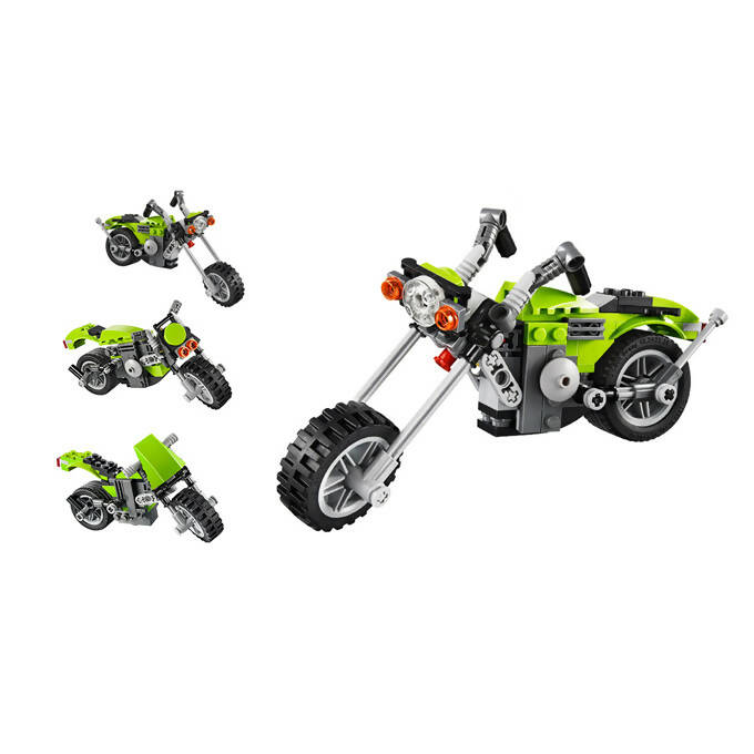 3 in 1 Architect Series Highway Cruiser Building Block Toy Set - 129+ Brick Pieces - 3109 - 3 Models