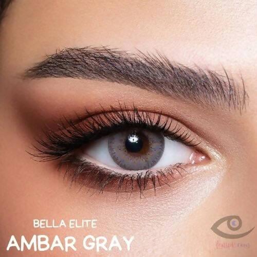 Bella Ambar Gray Eye Lenses – Elite Collection
