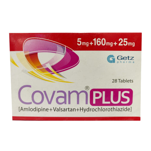 Covam Plus 5/160/25MG Tab 4x7 (L)