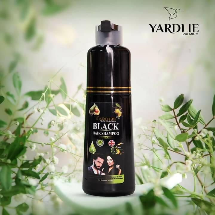 Yardlie Professional black Hair color shampoo - ValueBox