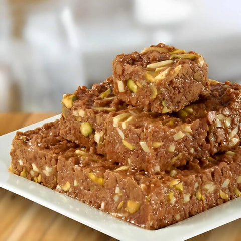 Double Akhroti Multani Sohan Halwa (Desi Ghee) Export Quality 5kg - ValueBox