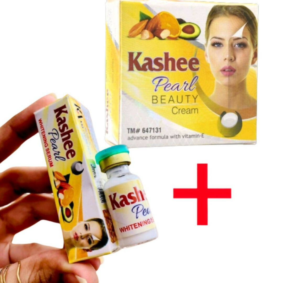 Combo Pack Kashee Pearl Whitening Cream + Serum