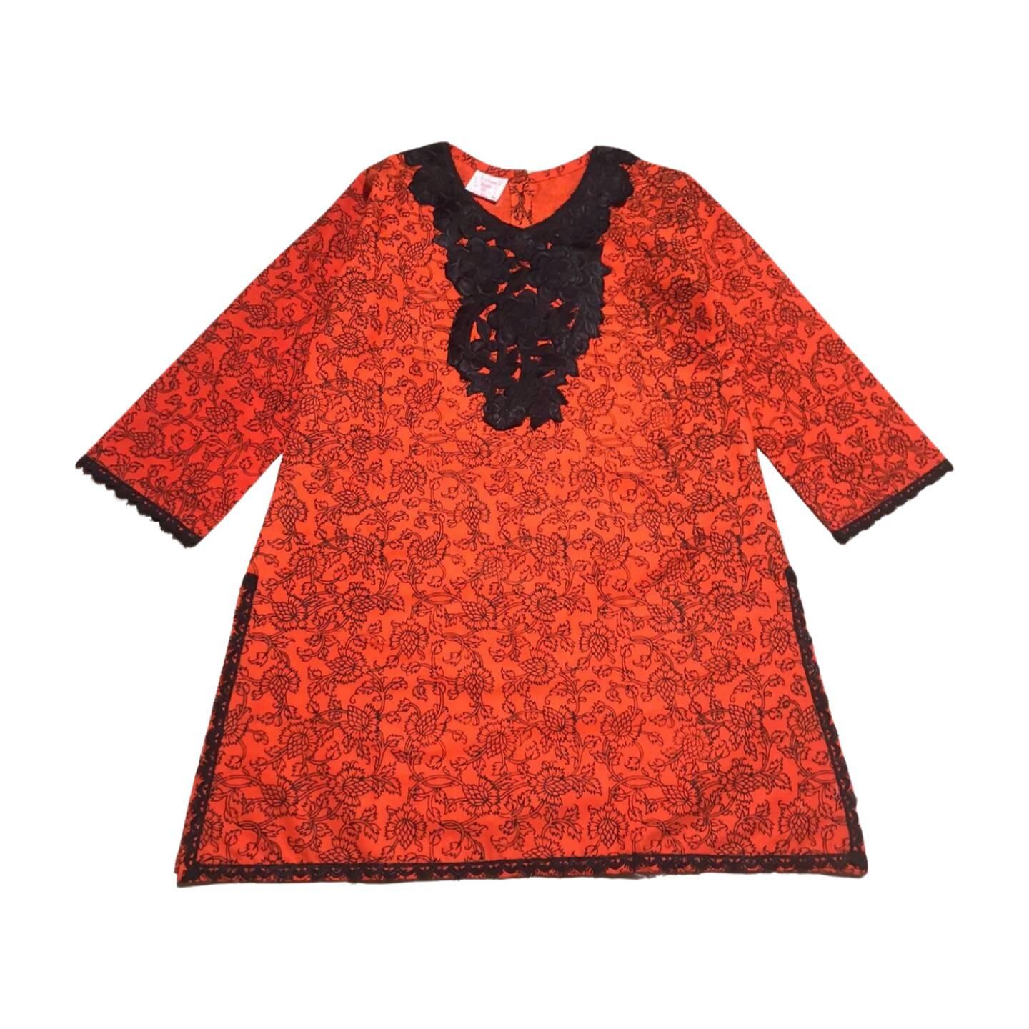 Orange Girls' Kurti - ValueBox