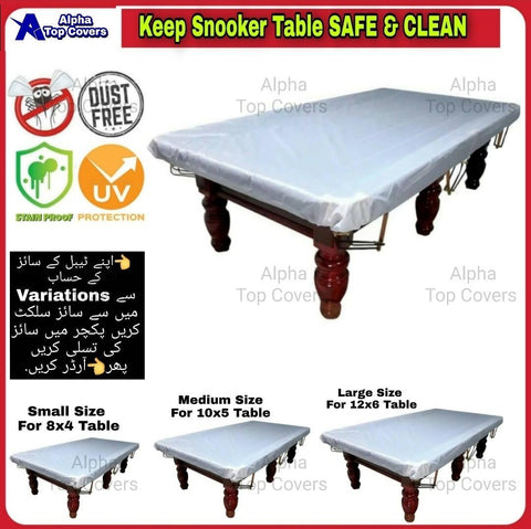 Snooker Table Cover Water Dust Proof Parachute Quality - ValueBox