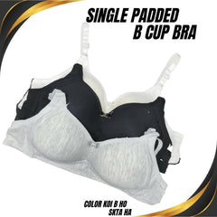 single padded B cup bra - ValueBox