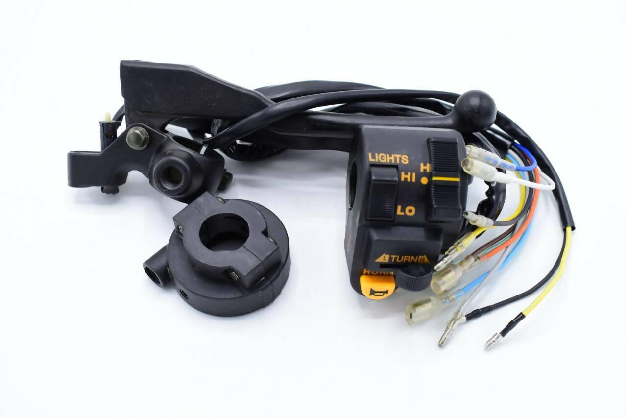 Bike Switch / Lever Assembly Set left and right side with lever for all 70cc ( 2013 and onwards models) black - ValueBox