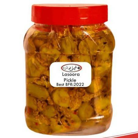 Home Made Lasura Pickle - Lasoora Achaar - 400 Grams - ValueBox