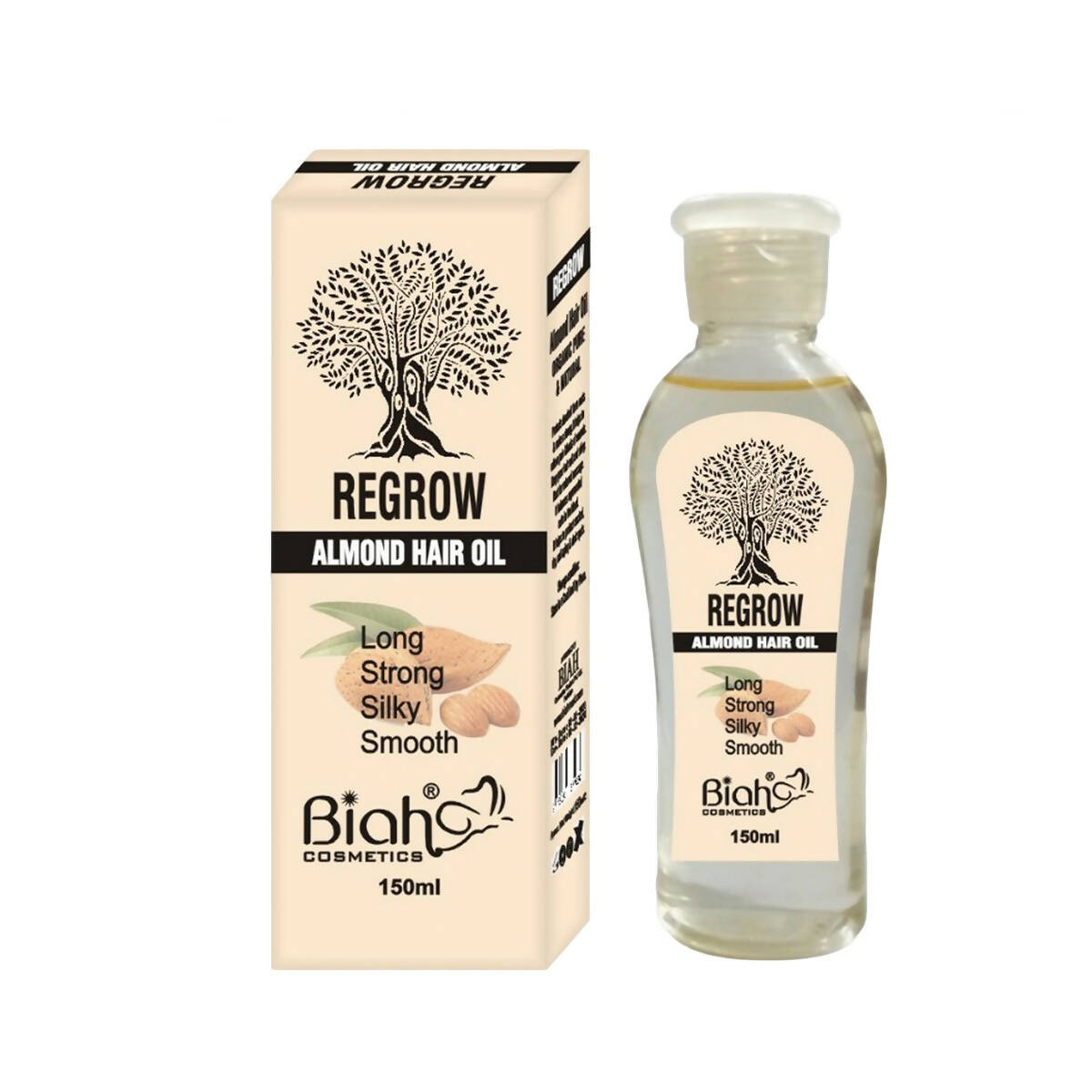 Biah Cosmetics - Regrowth Hair Oil 150Ml