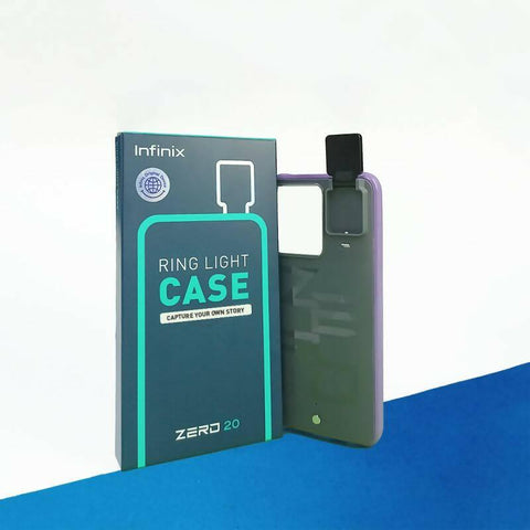 Infinix Zero 20 Ring Light Case & Screen Protector - ValueBox