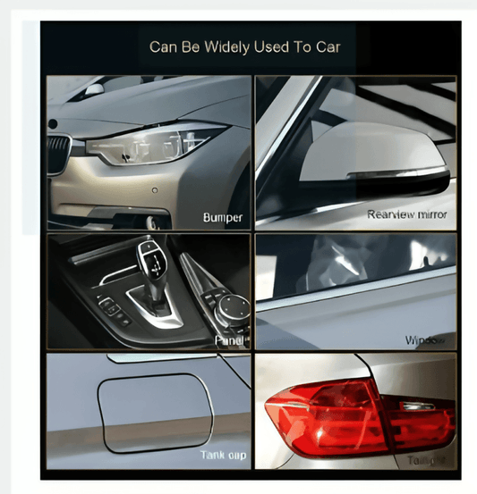 30x150cm Skin Car Bumper Hood Paint Protection Film Vinyl Clear Transparent film Skin Protective Film Car Bumper Hood Paint Protection Sticker Anti Scratch Clear Transparence Film for cars mobiles laptops and bikes etc. - ValueBox