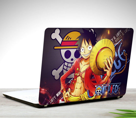 One Piece Pirate Luffy Anime Laptop Back Skin - ValueBox