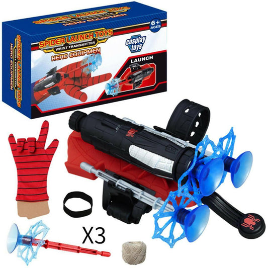 Spiderman Web Dart Shooter With Glove and Darts Launcher - Avengers Spiderman Toy - Toys For Boys - ValueBox