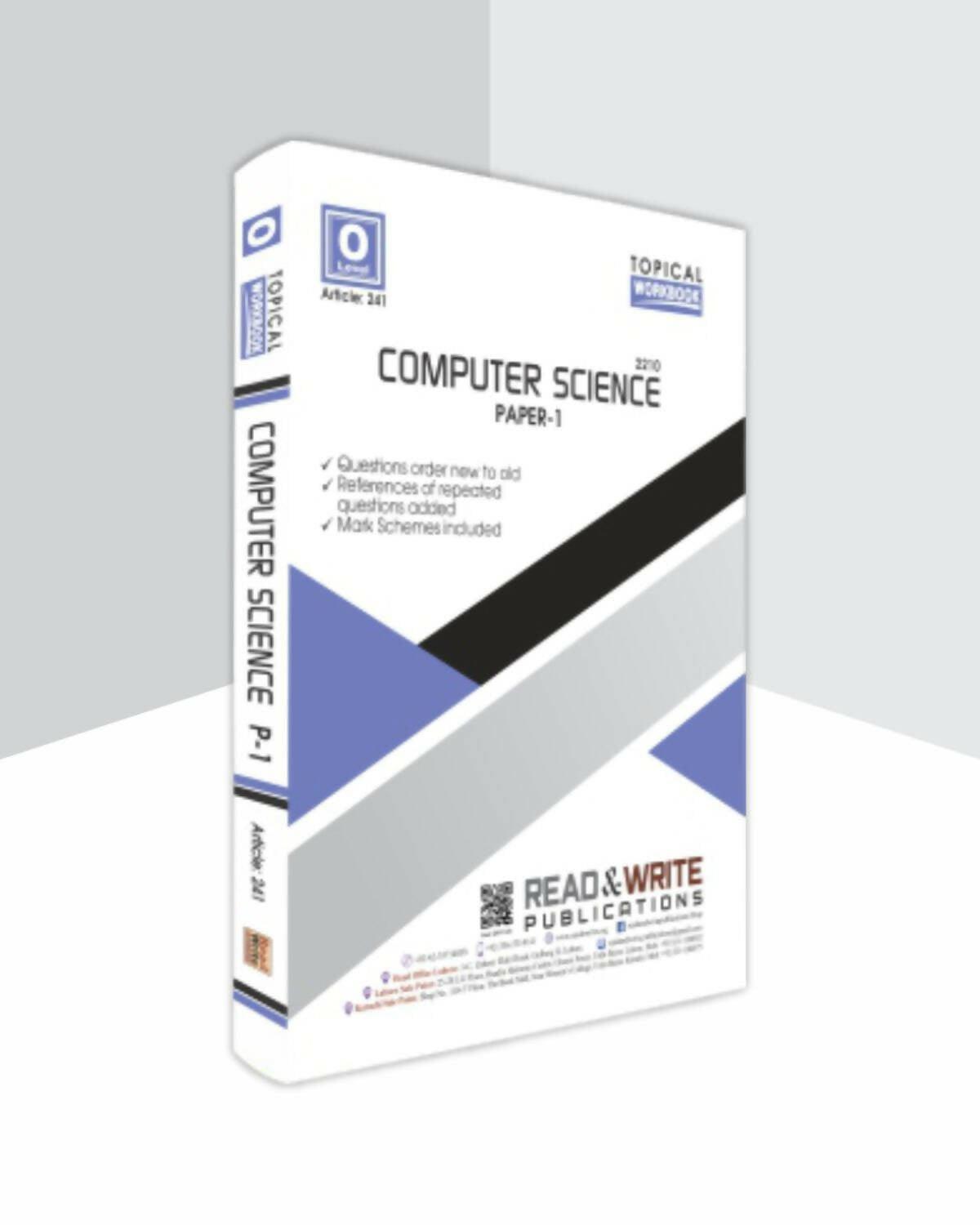 241 Computer Science O Level Paper-1 Work Book Series. - ValueBox