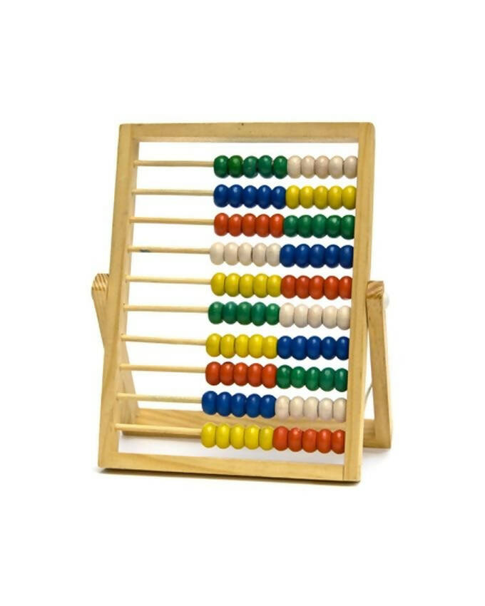 Wooden Abacus Calculation Colorful Beads Set for Kids