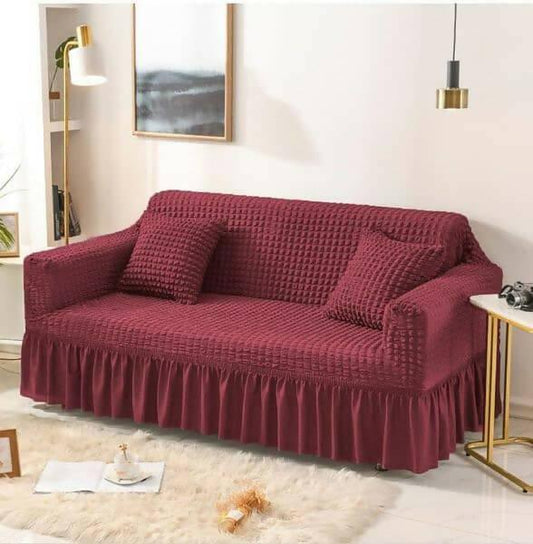 Persian Style Jersey Sofa Fitted Covers Bubble Sofa Covers - ValueBox