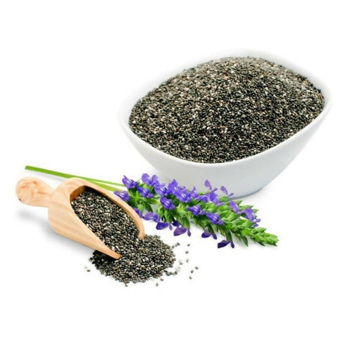 Organic Chia Seeds For Weight Loss , 100% Organic, Improves Digestive Health, Natural Black Chia seeds - 100 Grams - ValueBox