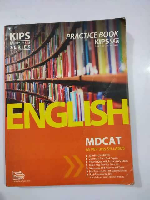 KIPS ENTRY TESTS SERIES ENGLISH MDCAT AS PER PMC SYLLABUS - ValueBox