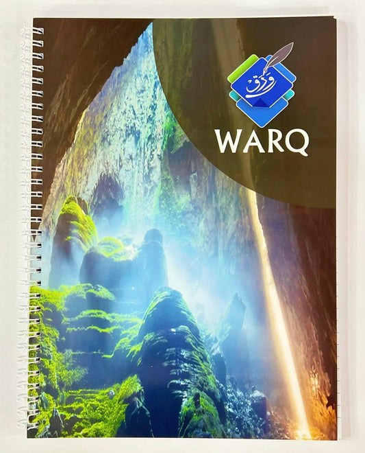 WARQ SPIRAL NOTEBOOK A4 SIZE IMPORTED PAPER (BANG NATIONAL PARK) - ValueBox