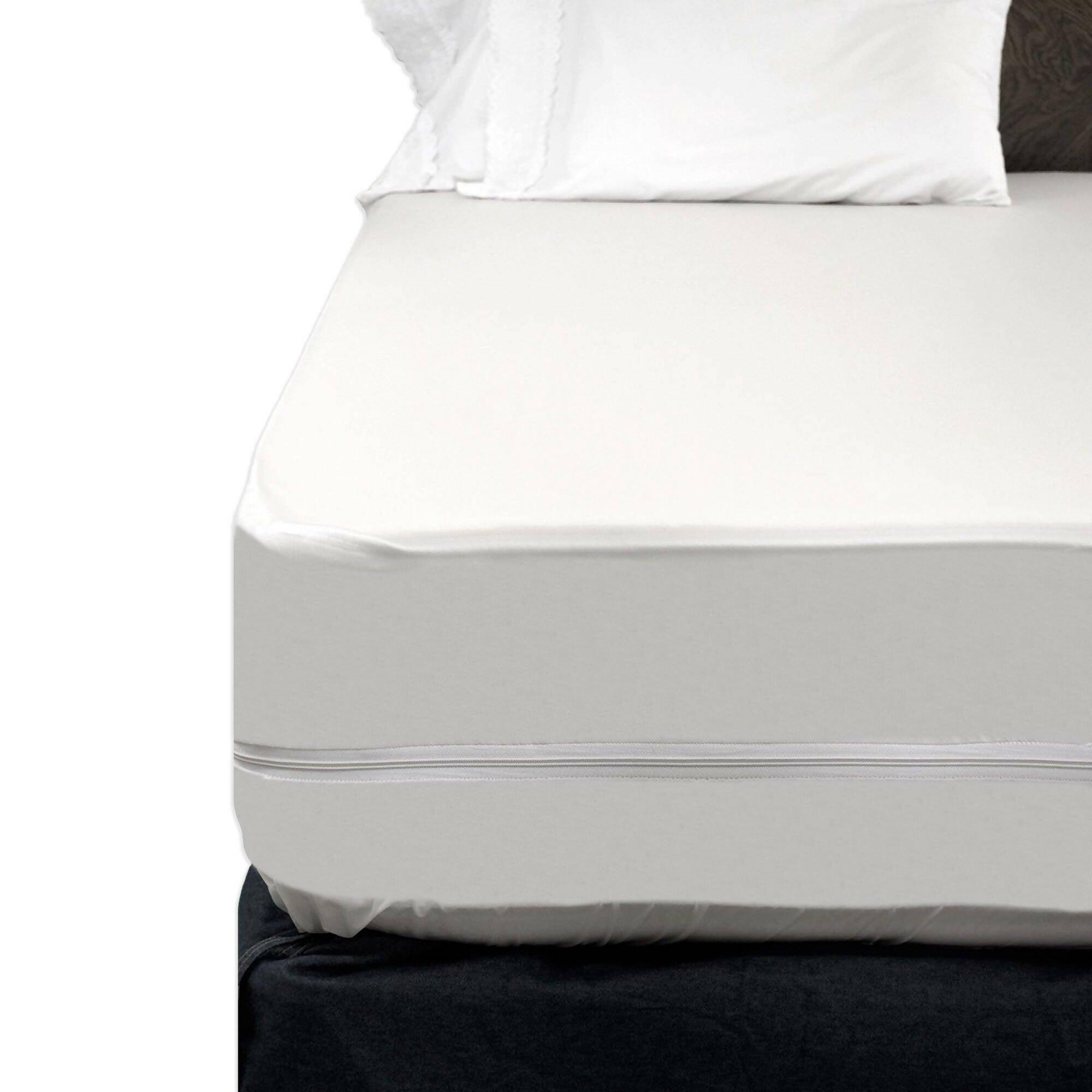 Waterproof mattress cover with zipper 6 sided safety - ValueBox