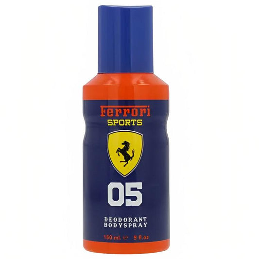 Ferrari Sports 05 Deodorant Body Spray 150ml - Dark Blue