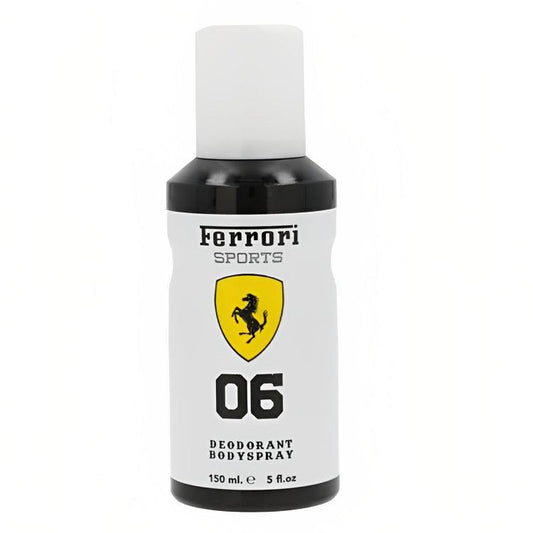 Ferrari Sports 06 Deodorant Body Spray 150ml - White