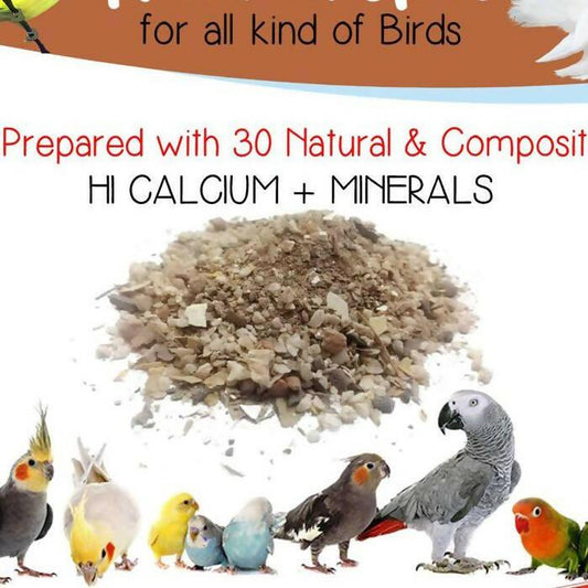 Herbal Grit For all kind of Birds | Full of Calcium & Minerals - 1 KG - ValueBox