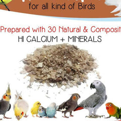 Herbal Grit For all kind of Birds | Full of Calcium & Minerals - 1 KG - ValueBox