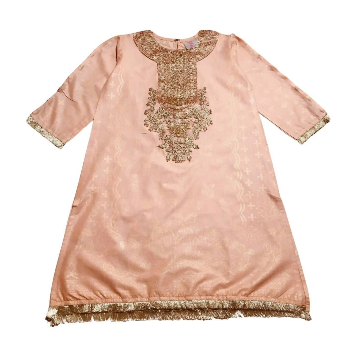 Pink Stylish Girls' Kurti - ValueBox