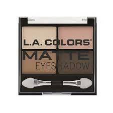L.A. COLORS 4 Color Matte Eyeshadow Palette - MattifyingColor: Mattifying