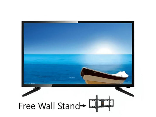 Global - Slim FHD LED Tv - 40 inches - Built-in SoundBar - 1920x1080 - Black