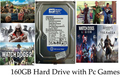 160GB Hard Drive with Pc Games