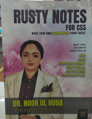 Rusty Notes For CSS PMS English Essay Written & Interview Preparation Dr Noor Ul Huda NEW BOOKS N BOOKS - ValueBox