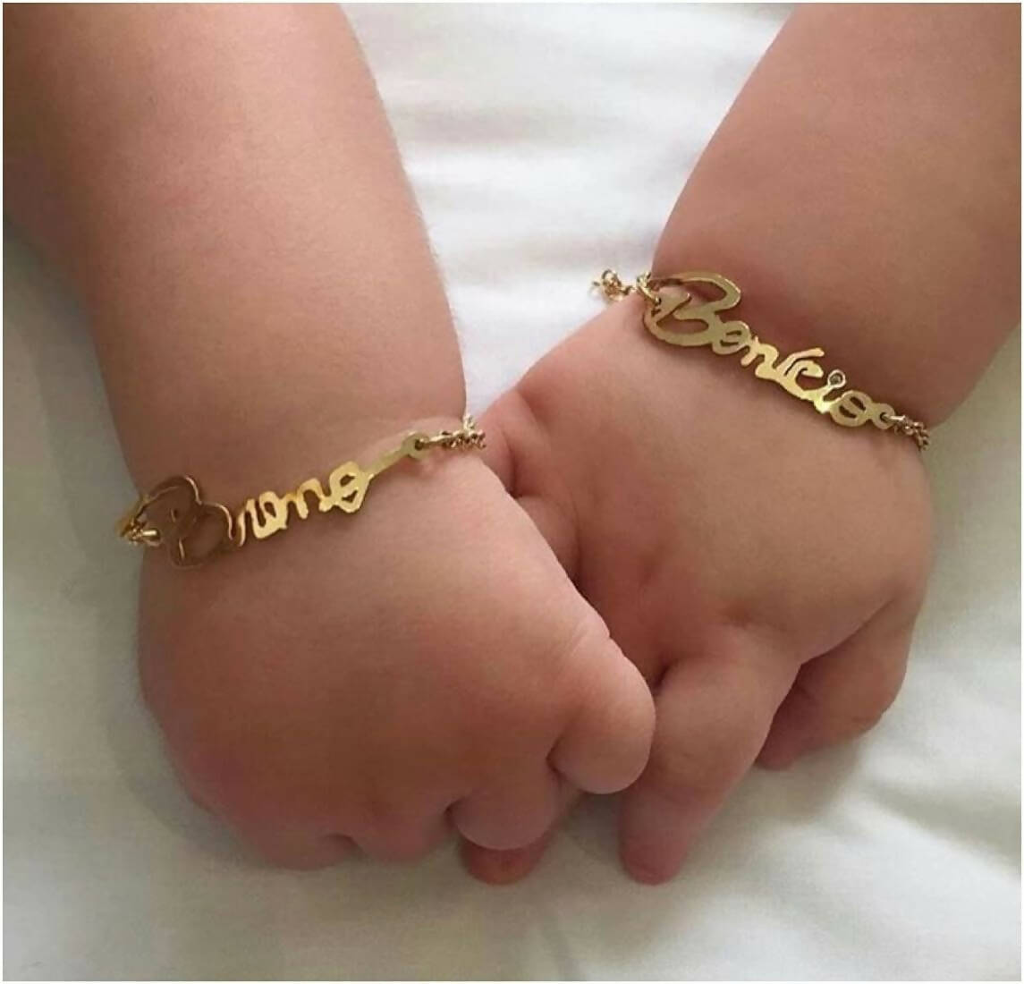 Customize Baby bracelet with name engraved