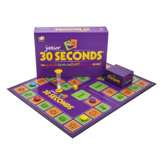 30 Seconds Junior Board Game for Kids - Purple - ValueBox