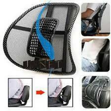 Lower Back Lumbar Support Car Seat and Office Chair Pain Relief Mesh Car Seat Lumbar Back Support Cushion