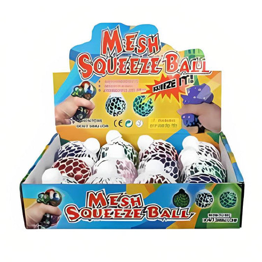 Mesh Ball Orbeeze Grape Bubble Multicolor Stress Releasing - Magic Grape Mash Squish Slime Ball For kids - ValueBox