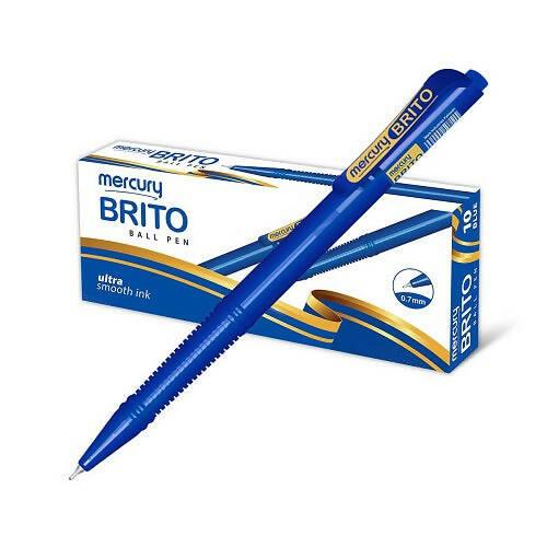 MERCURY BRITO BALL PEN ULTRA SMOOTH INK 0.7MM NIB - ValueBox