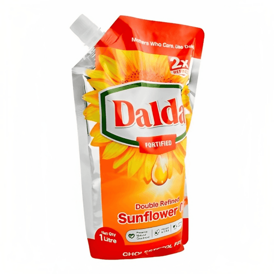 Dalda Sunflower Oil Stnd-Up Pouch 1 lt
