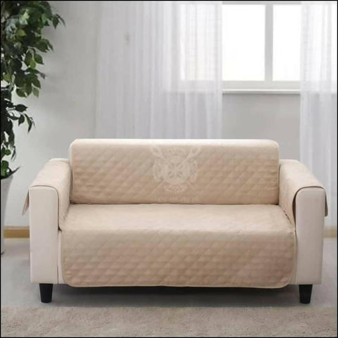 Quilted Cotton Sofa Cover - Sofa Runner - Coat Cover - All Color & Sizes - ValueBox