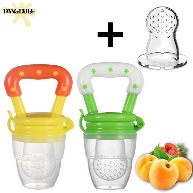 Baby Fruits Pacifier Food Feeder Baby Bite Pacifier Fruits Vegetable Food Supplement Silicone Baby Feeder Fruit Chosni - ValueBox